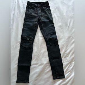 G-Star 5622 Dark Denim Jeans with Zip on Knee 24/30